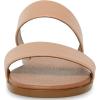 imageSteve Madden Womens Dual Flat SandalNude