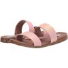imageSteve Madden Womens Dual Flat SandalPink Leather