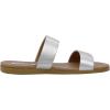 imageSteve Madden Womens Dual Flat SandalSilver