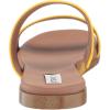 imageSteve Madden Womens Dual Flat SandalYellow Leather