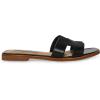 imageSteve Madden Womens Hadyn Slide SandalBlack Leather