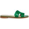 imageSteve Madden Womens Hadyn Slide SandalGreen Leather