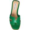 imageSteve Madden Womens Hadyn Slide SandalGreen Leather