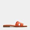 imageSteve Madden Womens Hadyn Slide SandalOrange Leather