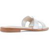 imageSteve Madden Womens Hadyn Slide SandalSilver Leather