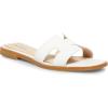 imageSteve Madden Womens Hadyn Slide SandalWhite Leather