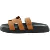 imageSteve Madden Womens Mayven Slide SandalCognac Leather