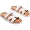 imageSteve Madden Womens Mayven Slide SandalWhiteCamel