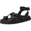imageSteve Madden Womens Mira SandalBlack Leather