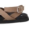 imageSteve Madden Womens Mira SandalTaupe Nubuck