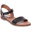 imageSteve Madden Womens Dina Flat SandalBlack Leather