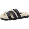 imageSteve Madden Womens Mayven Slide SandalBlack Leather Fur
