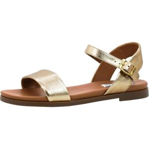 imageSteve Madden Womens Dina Flat SandalGold Leather