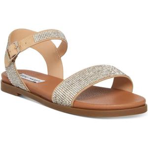 imageSteve Madden Womens Dina Flat SandalRhinestone