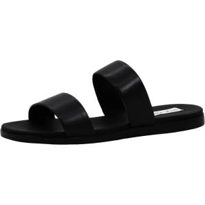 imageSteve Madden Womens Dual Flat SandalBlackBlack