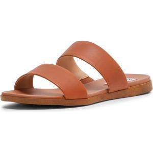 imageSteve Madden Womens Dual Flat SandalTan Leather