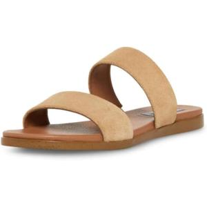 imageSteve Madden Womens Dual Flat SandalTaupe Suede