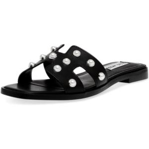 imageSteve Madden Womens Hadyn Slide SandalBlack Pearl