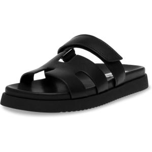 imageSteve Madden Womens Mayven Slide SandalBlack Leather