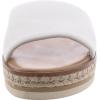 imageSteve Madden Womens Enough SandalWhite Leather