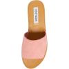 imageSteve Madden Womens Gracel Flat Sandal SlideLight Pink Suede
