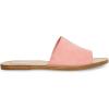 imageSteve Madden Womens Gracel Flat Sandal SlideLight Pink Suede