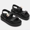 imageSteve Madden Womens Bigmona SandalBlack Leather