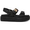 imageSteve Madden Womens Bigmona SandalBlack Raffia
