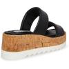imageSteve Madden Womens Defuse Espadrille Wedge SandalBlack Leather