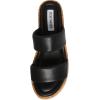 imageSteve Madden Womens Defuse Espadrille Wedge SandalBlack Leather