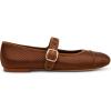 imageSteve Madden Womens Dory Ballet FlatBrown Satin