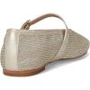 imageSteve Madden Womens Dreaming Ballet FlatLight Gold Mesh