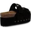 imageSteve Madden Womens Kali Slide SandalBlack Suede