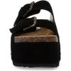 imageSteve Madden Womens Kali Slide SandalBlack Suede