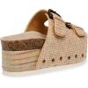 imageSteve Madden Womens Kali Slide SandalNatural Raffia