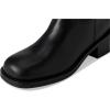 imageSteve Madden Womens Riggs Knee High BootBlack Leather