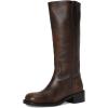 imageSteve Madden Womens Riggs Knee High BootBrown Distressed
