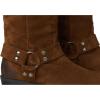 imageSteve Madden Womens Ruskin Motorcycle BootChestnut Suede