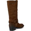 imageSteve Madden Womens Ruskin Motorcycle BootChestnut Suede
