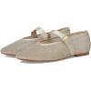 imageSteve Madden Womens Dreaming Ballet FlatLight Gold Mesh