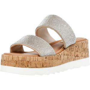 imageSteve Madden Womens Defuse Espadrille Wedge SandalRhinestone