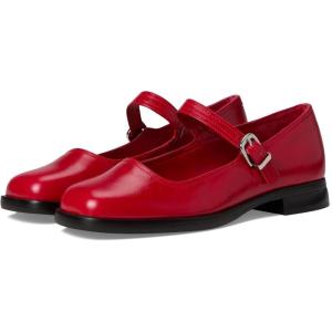 imageSteve Madden Womens Delancy Mary Jane FlatRed Leather