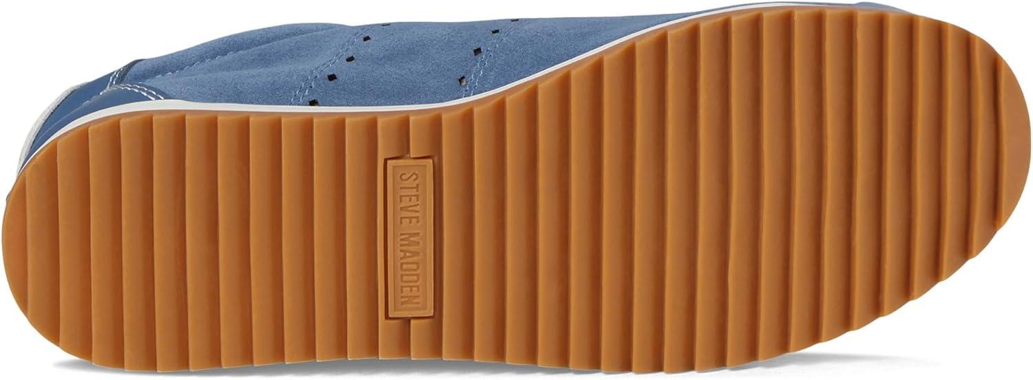 Steve Madden Sneaker Donna Mirage In Camoscio Marrone Cioccolato - Scarpa Bassa Con Lacci, Comoda E Versatile, Taglie 37-38 EU