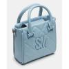 imageSteve Madden Bbabi Quilted Top Handle CrossbodyCoronet Blue