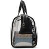 imageSteve Madden Warren Satchel Gift Set Black Clear