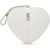 imageSteve Madden Amor Heart Zipper Pouch Gift BoxWhite