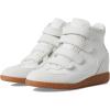 imageSteve Madden Womens Mustang SneakerWhite Suede