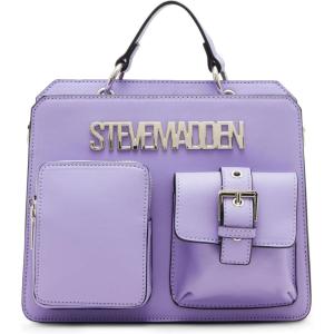 imageSteve Madden Bevelyn Utility Pocket Convertible Crossbody BagMeta Mauve