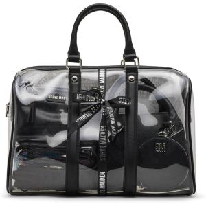 imageSteve Madden Warren Satchel Gift Set Black Clear