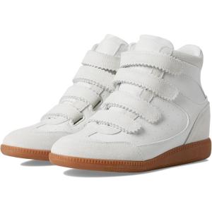 imageSteve Madden Womens Mustang SneakerWhite Suede